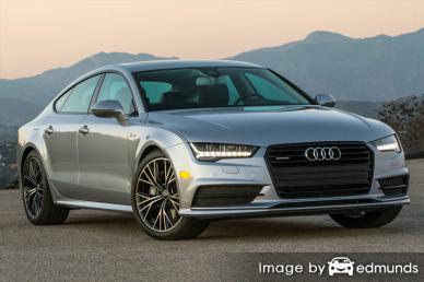 Insurance rates Audi A7 in Boston