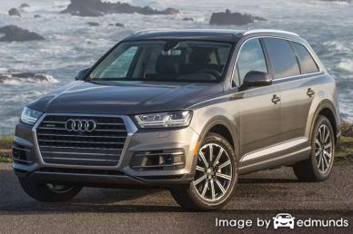 Insurance quote for Audi Q7 in Boston