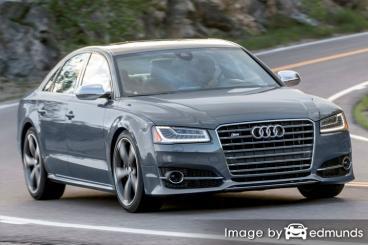 Insurance quote for Audi S8 in Boston