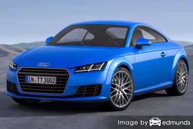 Insurance quote for Audi TTS in Boston