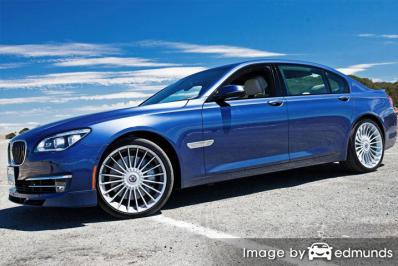 Insurance rates BMW Alpina B7 in Boston