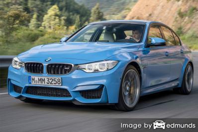 Insurance rates BMW M3 in Boston