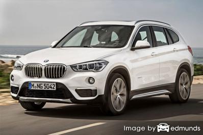 Insurance quote for BMW X1 in Boston