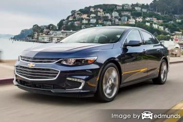 Insurance quote for Chevy Malibu in Boston