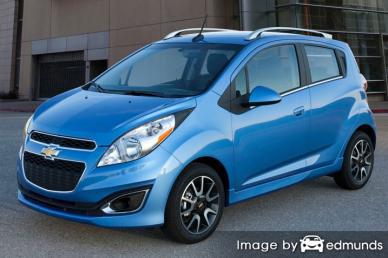 Insurance rates Chevy Spark in Boston