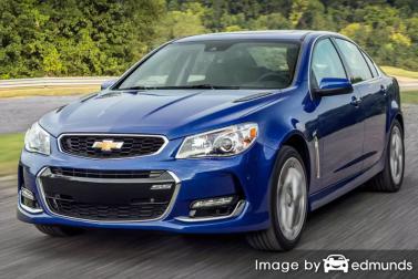 Insurance quote for Chevy SS in Boston