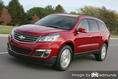 Insurance quote for Chevy Traverse in Boston