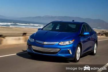 Insurance rates Chevy Volt in Boston