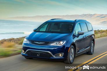 Insurance rates Chrysler Pacifica Hybrid in Boston