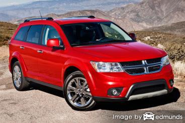 Insurance rates Dodge Journey in Boston