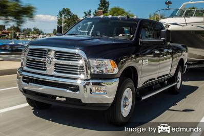 Insurance rates Dodge Ram 3500 in Boston