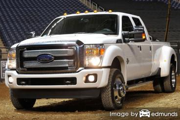 Insurance quote for Ford F-350 in Boston