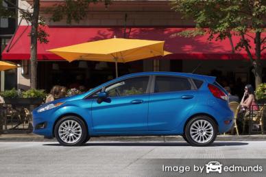 Insurance quote for Ford Fiesta in Boston
