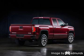 Insurance rates GMC Sierra in Boston