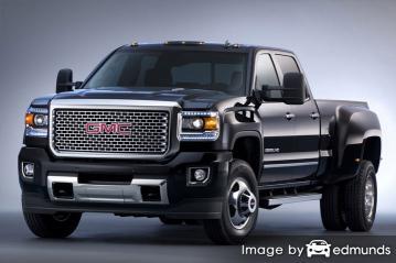 Insurance rates GMC Sierra 3500HD in Boston