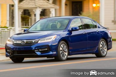 Insurance quote for Honda Accord Hybrid in Boston