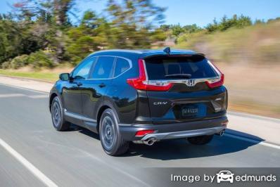 Insurance quote for Honda CR-V in Boston