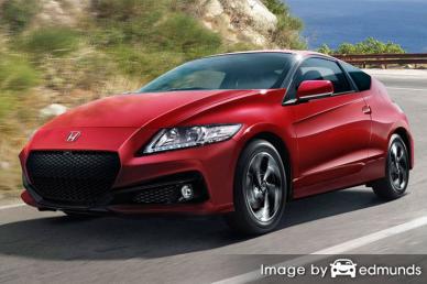 Insurance rates Honda CR-Z in Boston