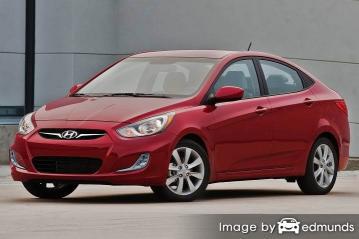 Insurance quote for Hyundai Accent in Boston