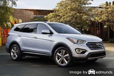 Insurance quote for Hyundai Santa Fe in Boston