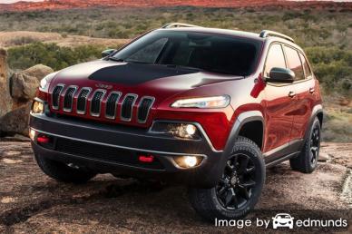 Insurance quote for Jeep Cherokee in Boston