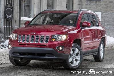 Insurance rates Jeep Compass in Boston