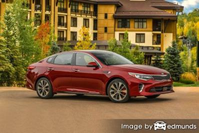 Insurance rates Kia Optima in Boston