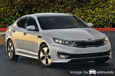 Insurance quote for Kia Optima Hybrid in Boston