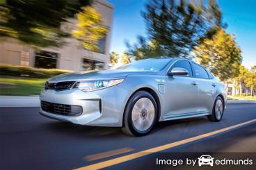 Insurance quote for Kia Optima Plug-In Hybrid in Boston