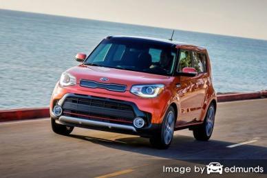 Insurance quote for Kia Soul in Boston