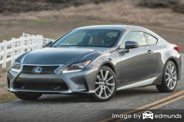 Insurance quote for Lexus RC 300 in Boston