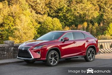 Insurance rates Lexus RX 450h in Boston