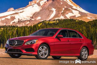 Insurance rates Mercedes-Benz E350 in Boston