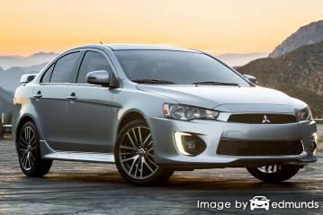 Insurance quote for Mitsubishi Lancer in Boston