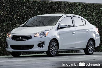 Insurance quote for Mitsubishi Mirage G4 in Boston