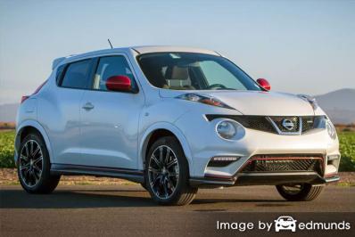 Insurance quote for Nissan Juke in Boston