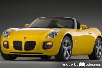 Insurance quote for Pontiac Solstice in Boston