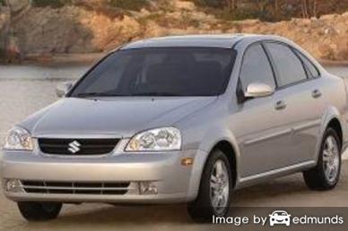 Insurance quote for Suzuki Forenza in Boston