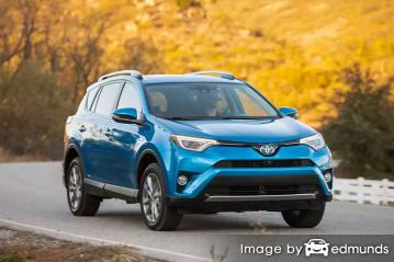 Insurance rates Toyota Rav4 Hybrid in Boston