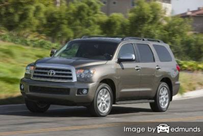 Insurance quote for Toyota Sequoia in Boston